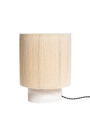 Maison de Vacances Lamp Kalé Osh zandsteen argile blanche / wol écru - L