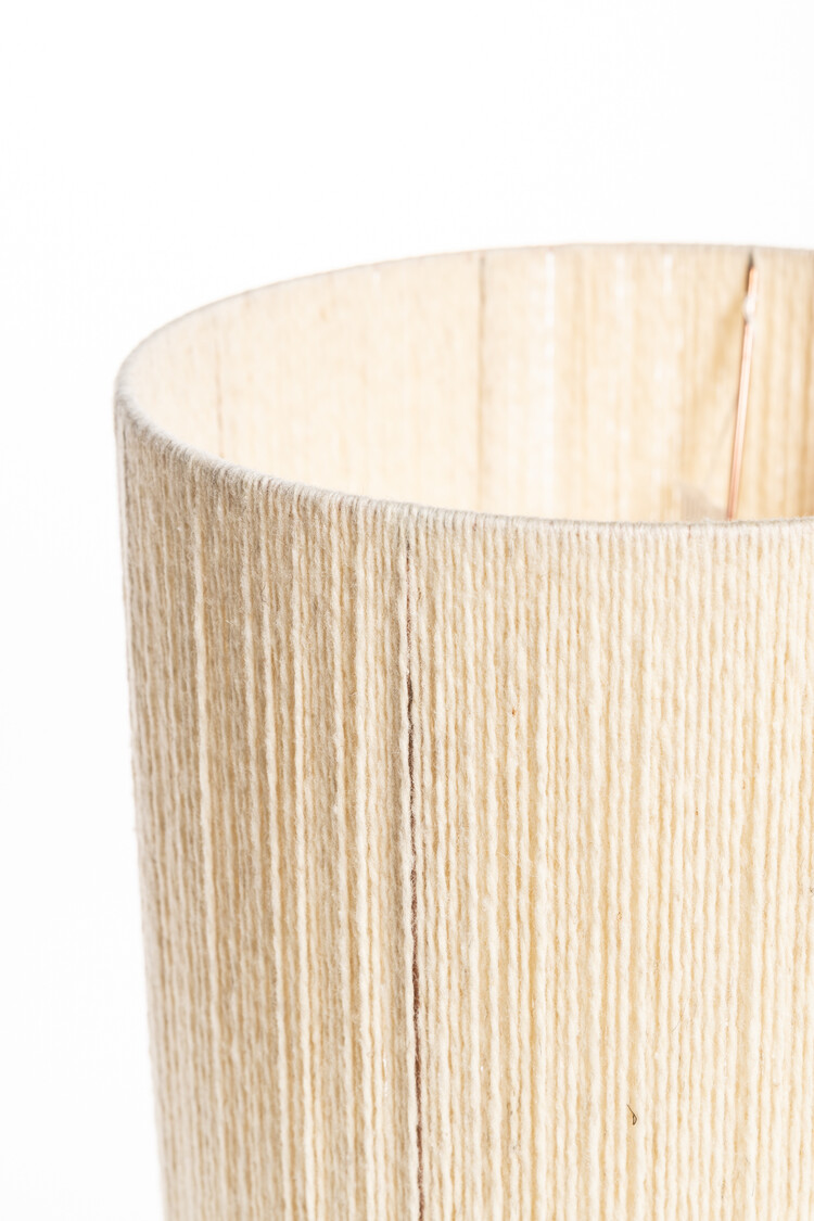 Maison de Vacances Lamp Kalé Osh zandsteen argile blanche / wol écru - M