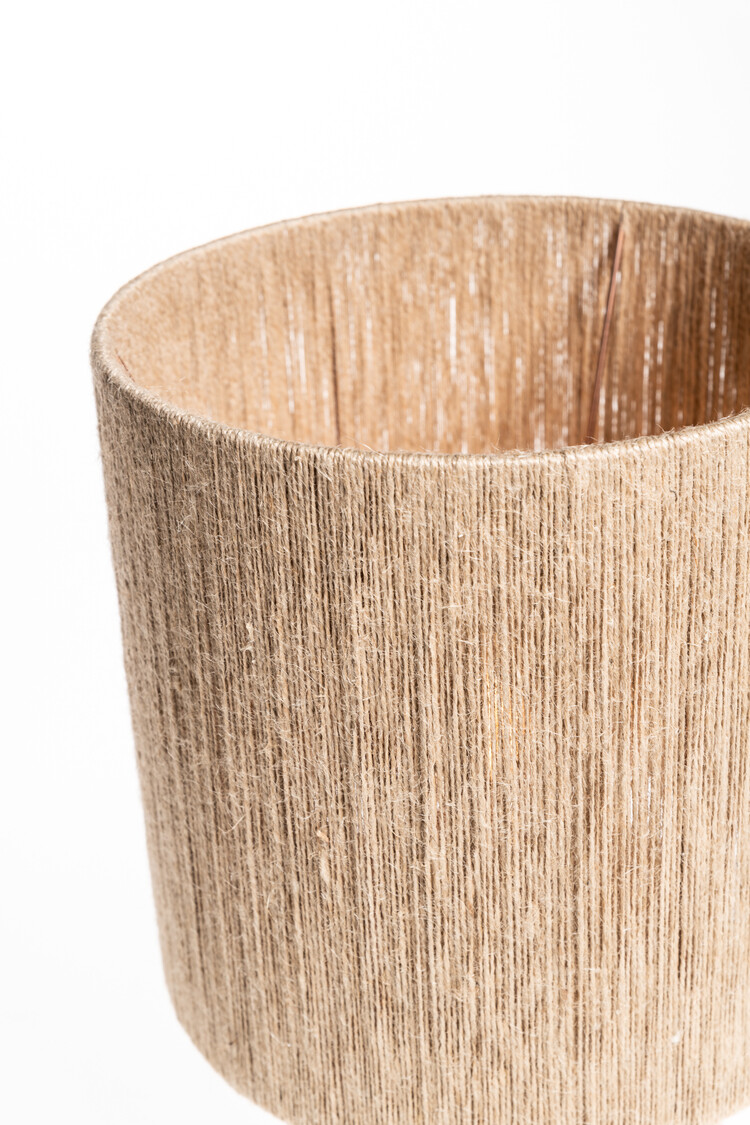 Maison de Vacances Lamp Kalé Osh zandsteen argile rouge / jute natural - M