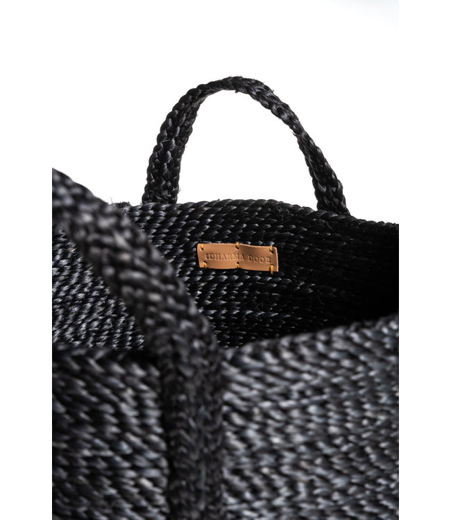 Couleur Locale • Laundry jute basket charcoal • Couleur Locale