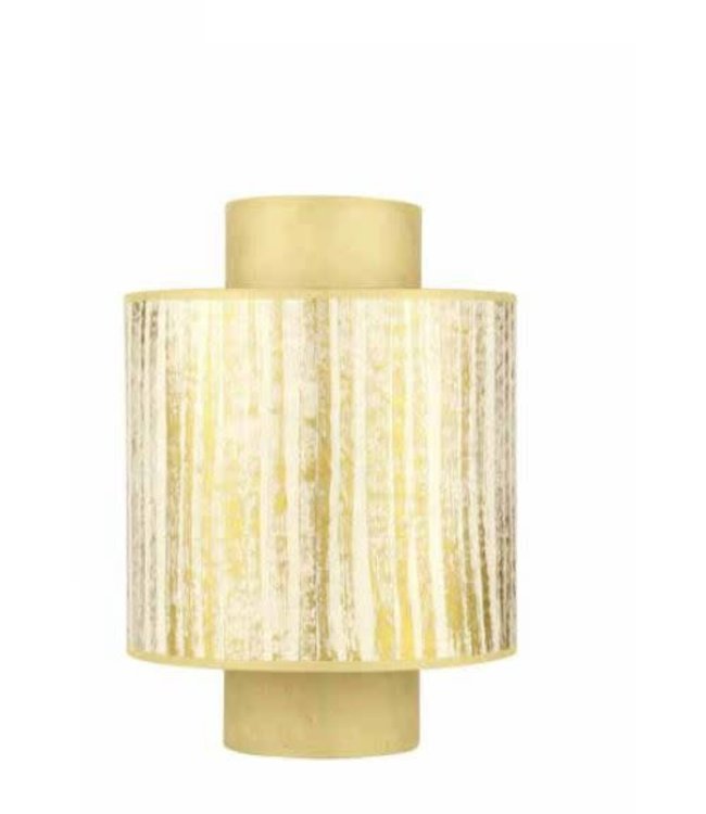 Paper hanging ceiling light - Nepal - L