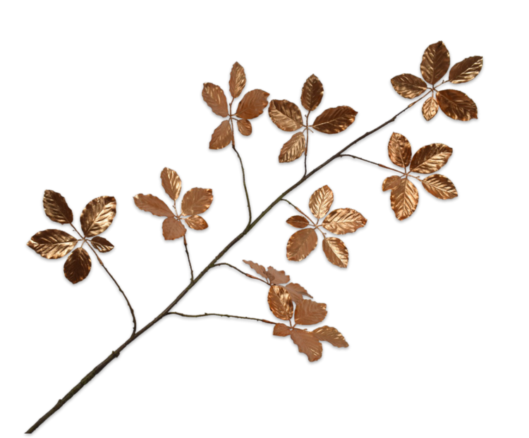 Silk-ka Bladtak goud 114cm