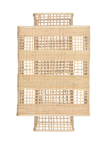 Caravane Ion bamboe wandlamp - naturel