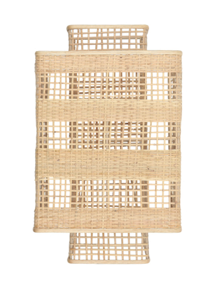 Caravane Ion bamboe wandlamp - naturel