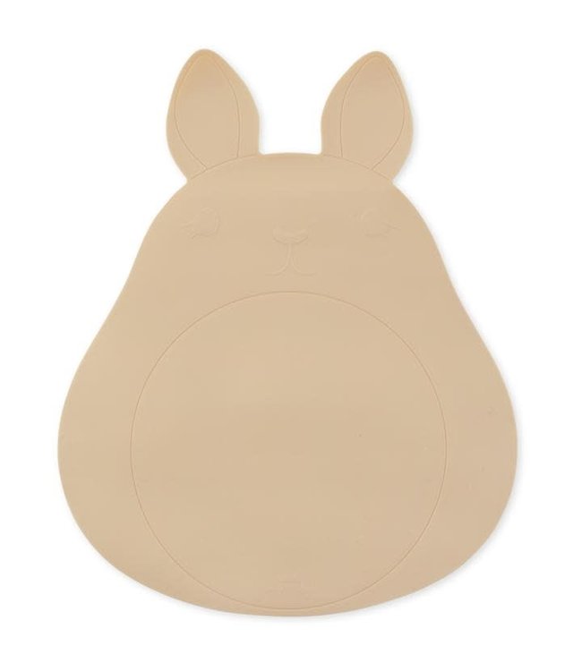 Konges Sløjd Placemat bunny - shell