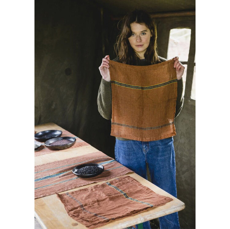 Libeco Dixie napkin - stripe