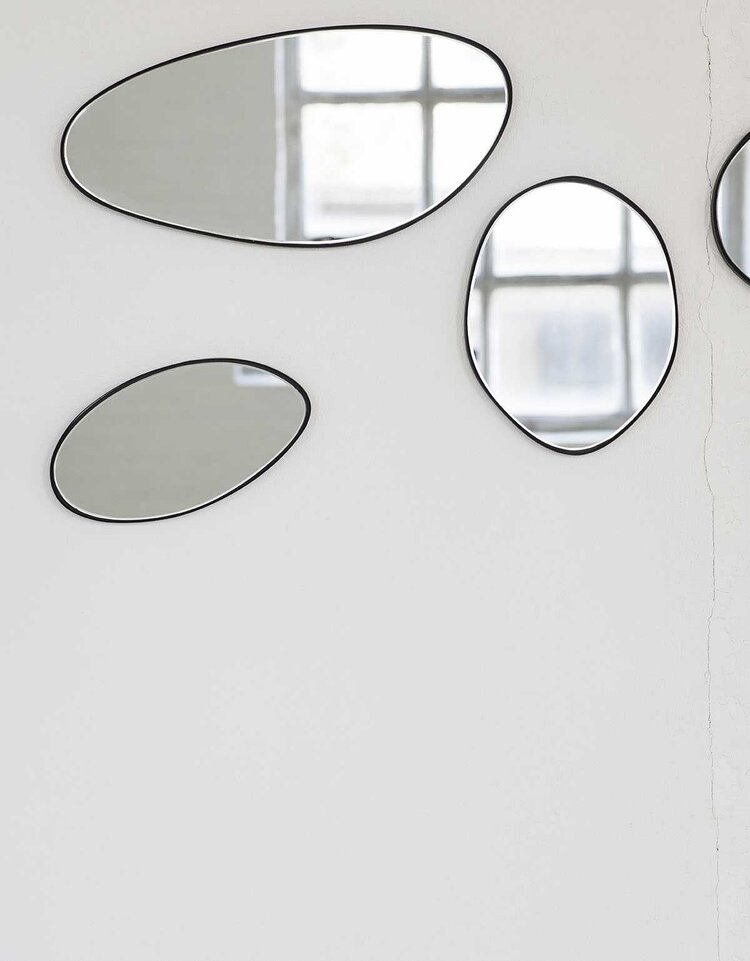 Serax Mirror D - black