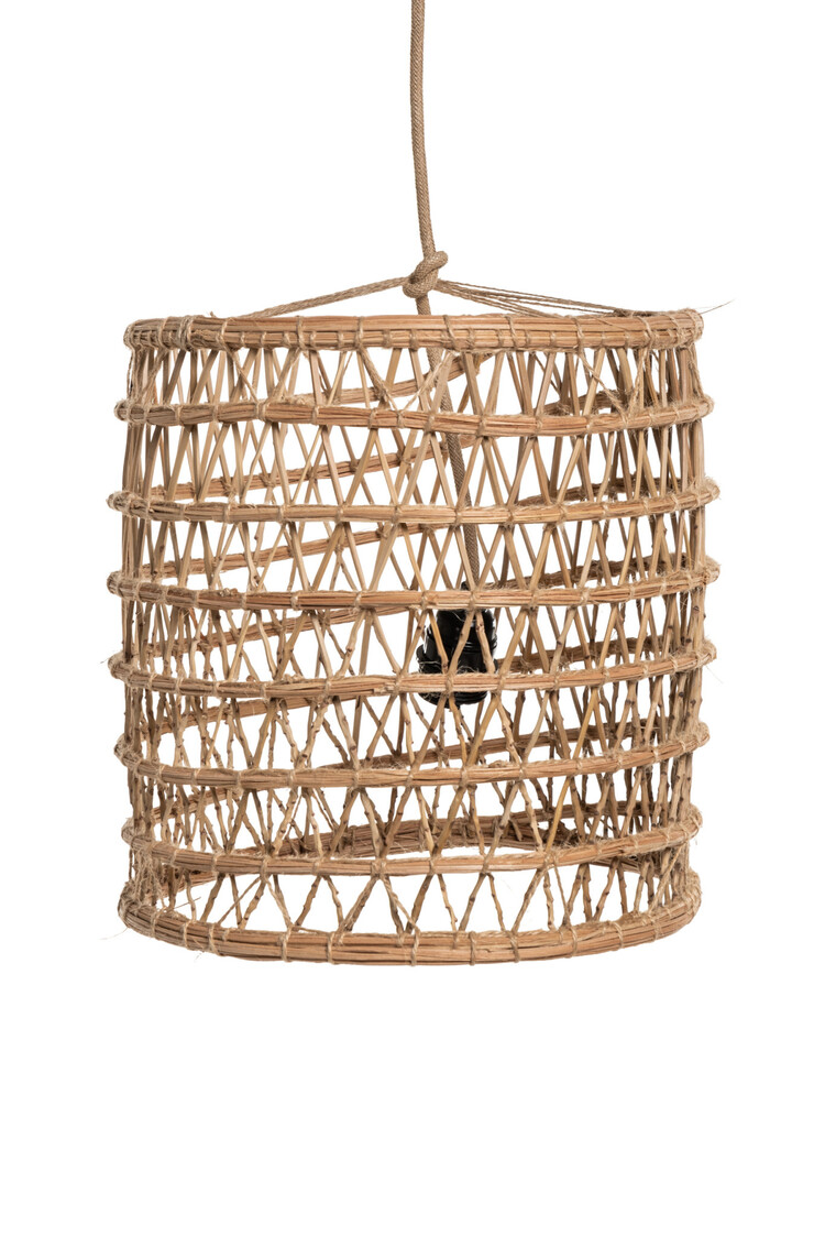 Suspension lamp date palm 'cylindre'