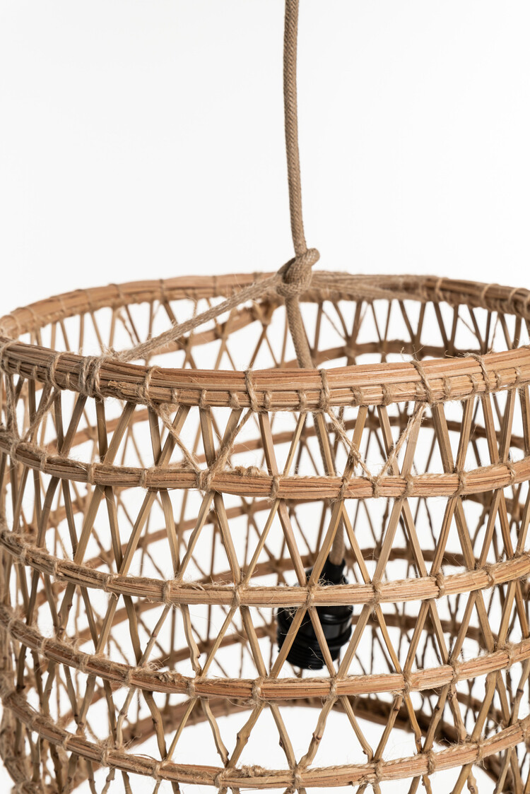 Suspension lamp date palm 'cylindre'