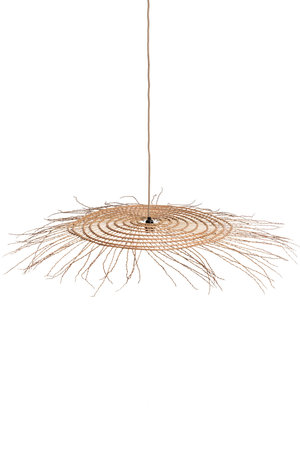 Hanglamp dadelpalm met franjes 'soleil rustique'