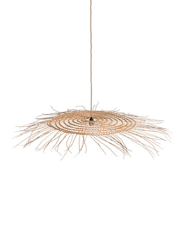Hanglamp dadelpalm met franjes 'soleil rustique'
