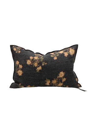 Maison de Vacances Cushion vice versa, wabi sabi linen - les roses ocre