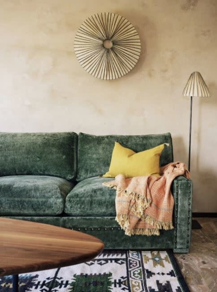 Caravane Baco abaca vezel wandlamp