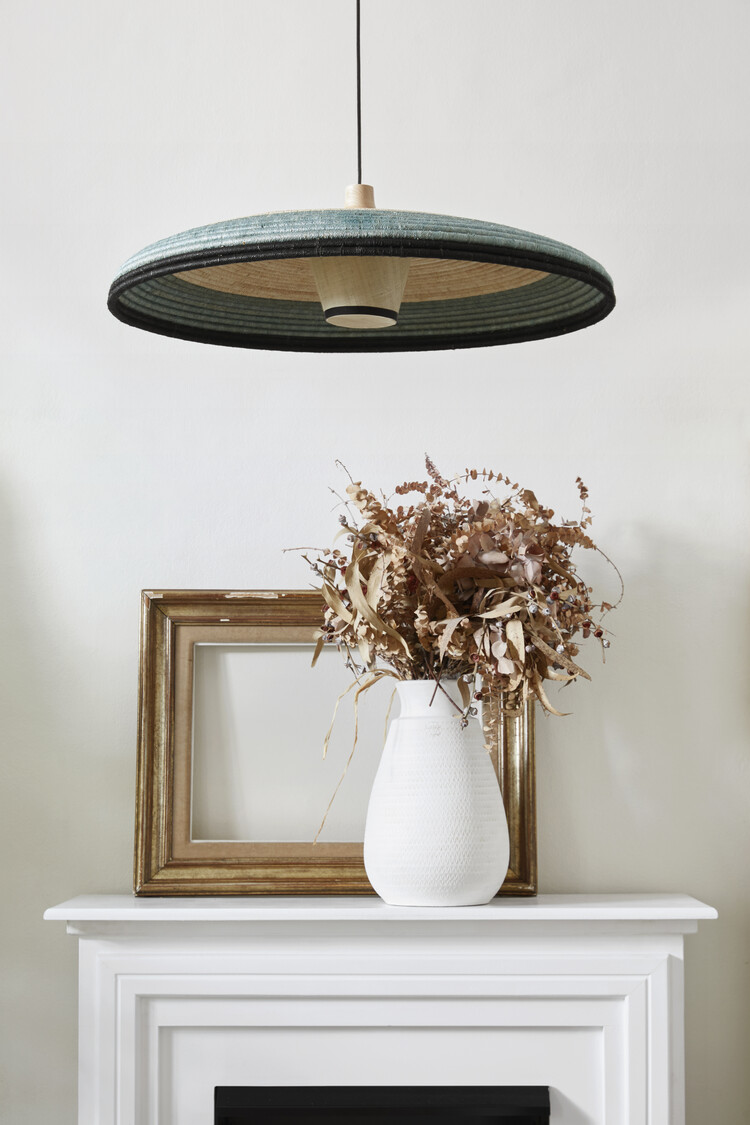 Forestier Grass pendant lamp - blue