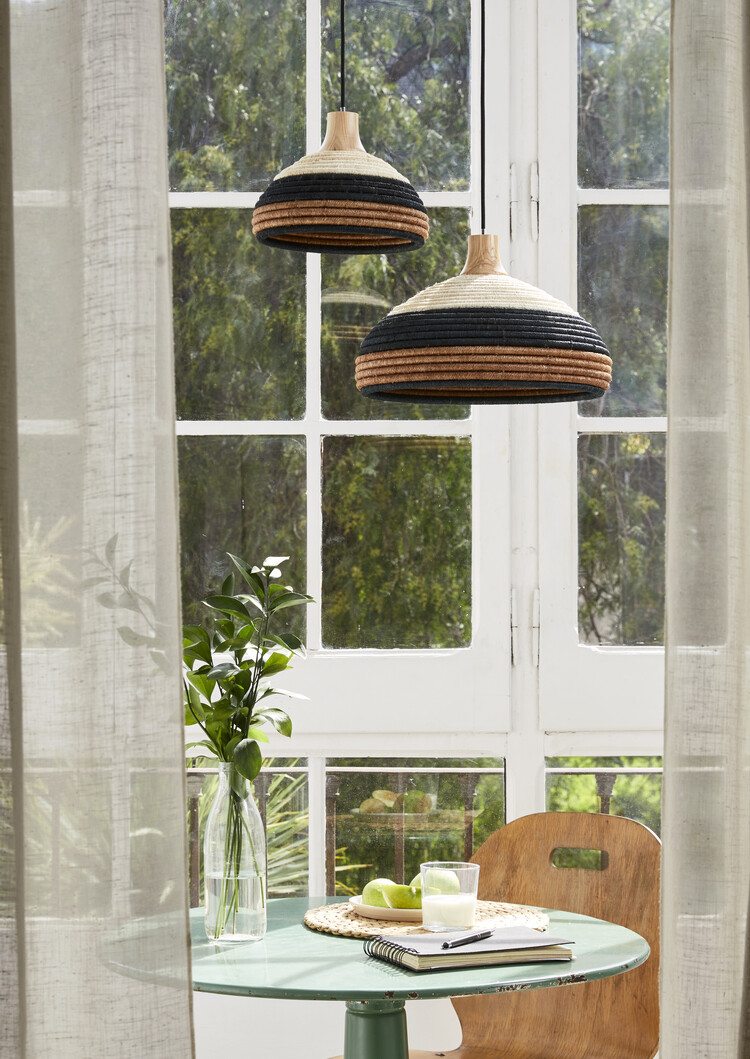 Forestier Grass pendant lamp - brown