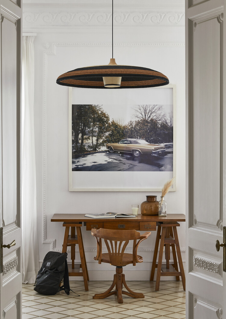 Forestier Grass pendant lamp - brown
