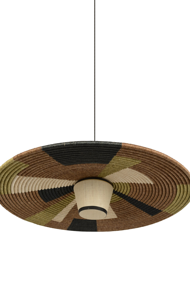 Forestier Parrot pendant lamp  - brown
