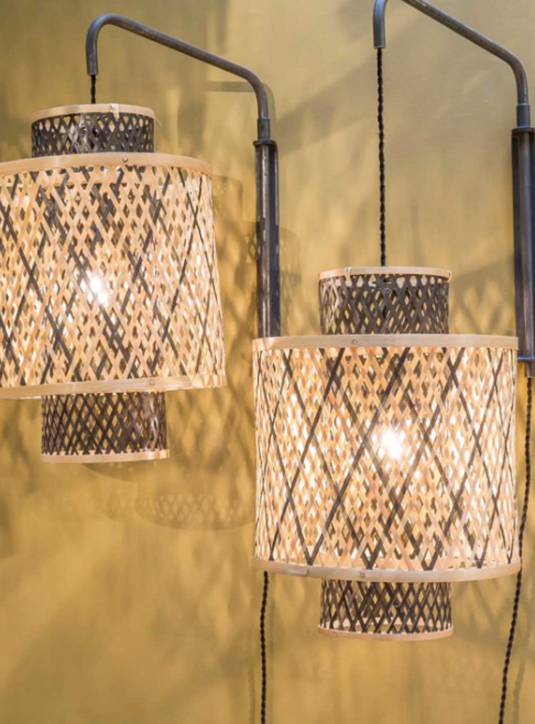 Caravane Wandlamp staal 'Swing'