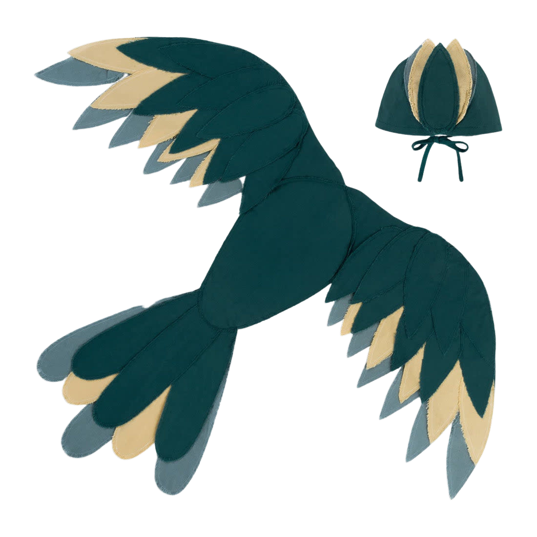 black bird wings costume