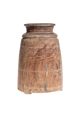 Old wooden water jar #1