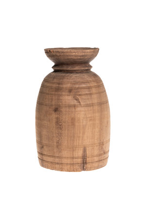 Old wooden water jar #7