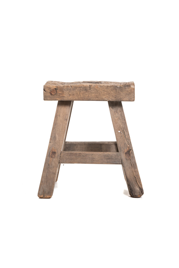 Robuuste rechthoekige bijzettafel olm #15