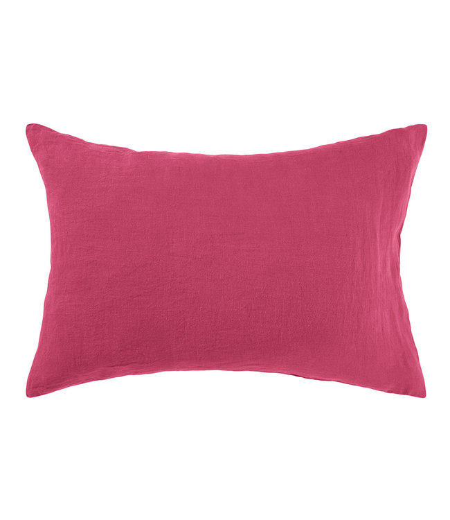 Linge Particulier Kussensloop linnen - tyrian pink