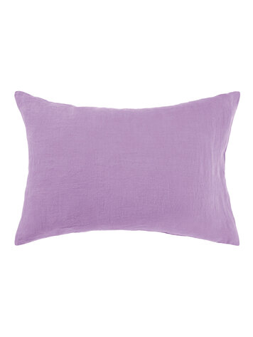 Linge Particulier Pillow case linen - lilac