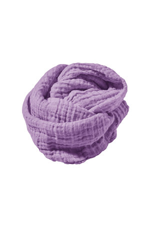 Linge Particulier Heavy scarf - lilac