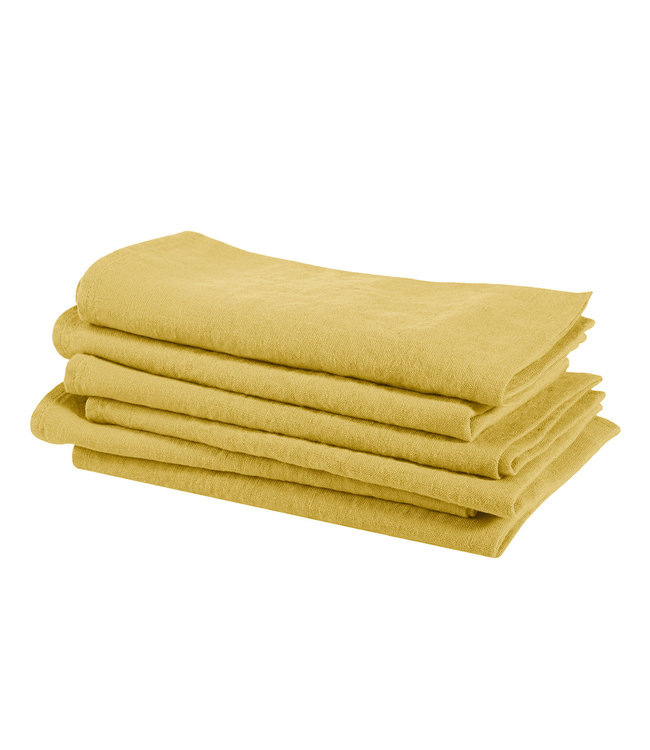 Napkin linen - ochre