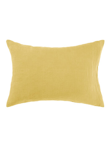 Linge Particulier Pillow case linen - ocre