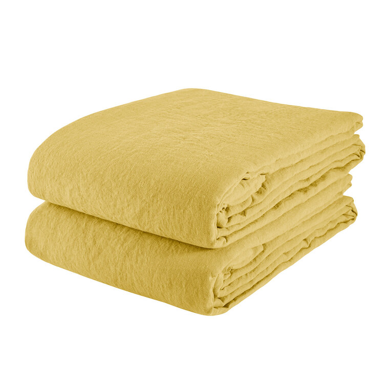 Linge Particulier Tafelkleed linnen - ocher