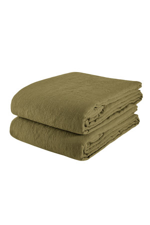 Linge Particulier Tablecloth linen - bronze