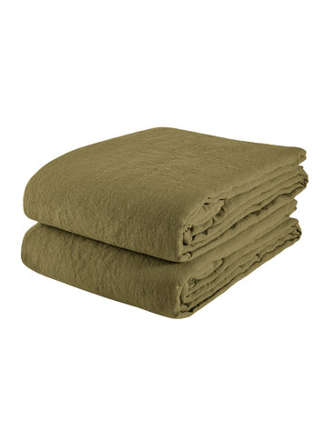 Linge Particulier Tablecloth linen - bronze