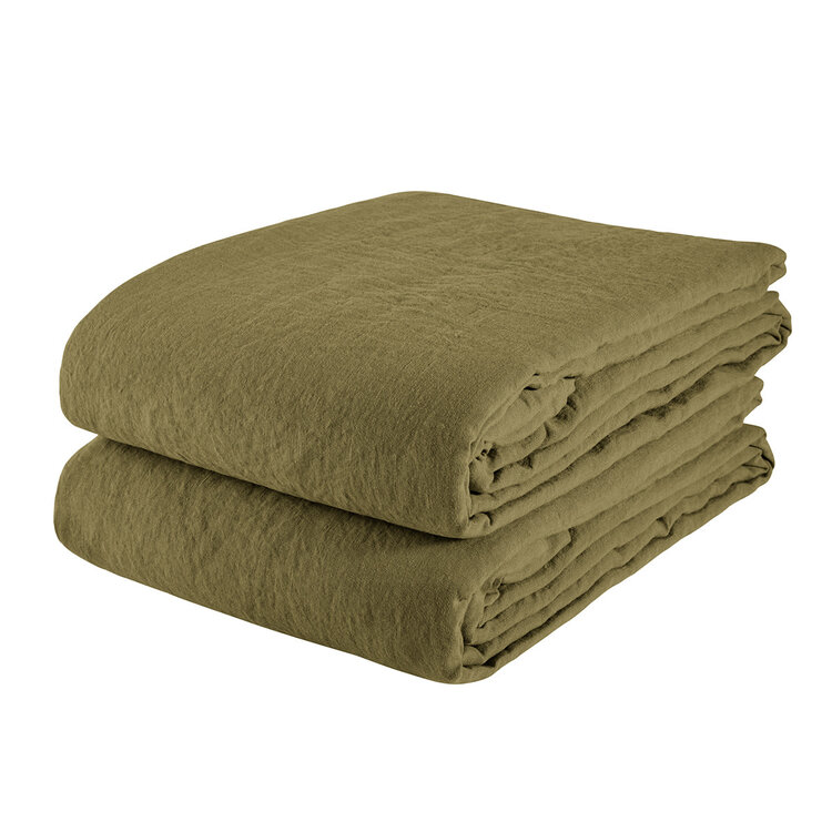 Linge Particulier Tablecloth linen - bronze