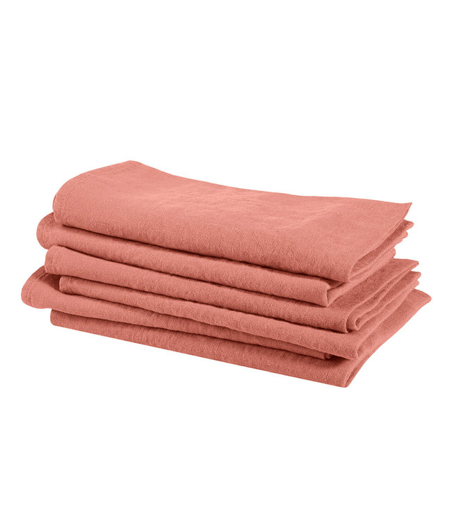 Linge Particulier Napkin linen - peach