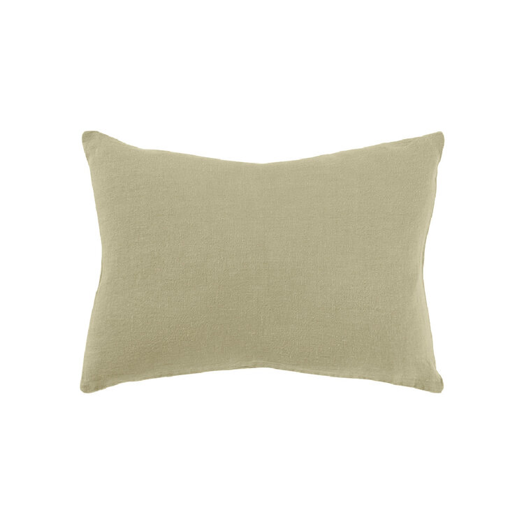 Linge Particulier Pillow case linen - fennel