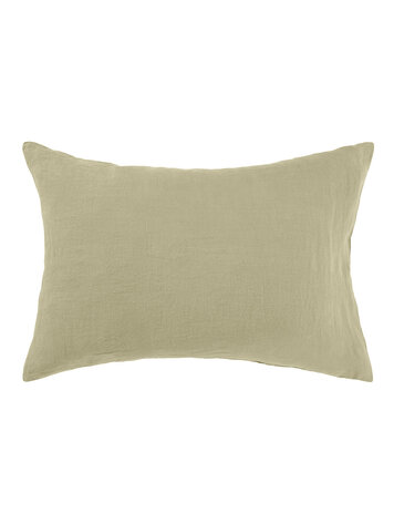 Linge Particulier Kussensloop linnen - fennel