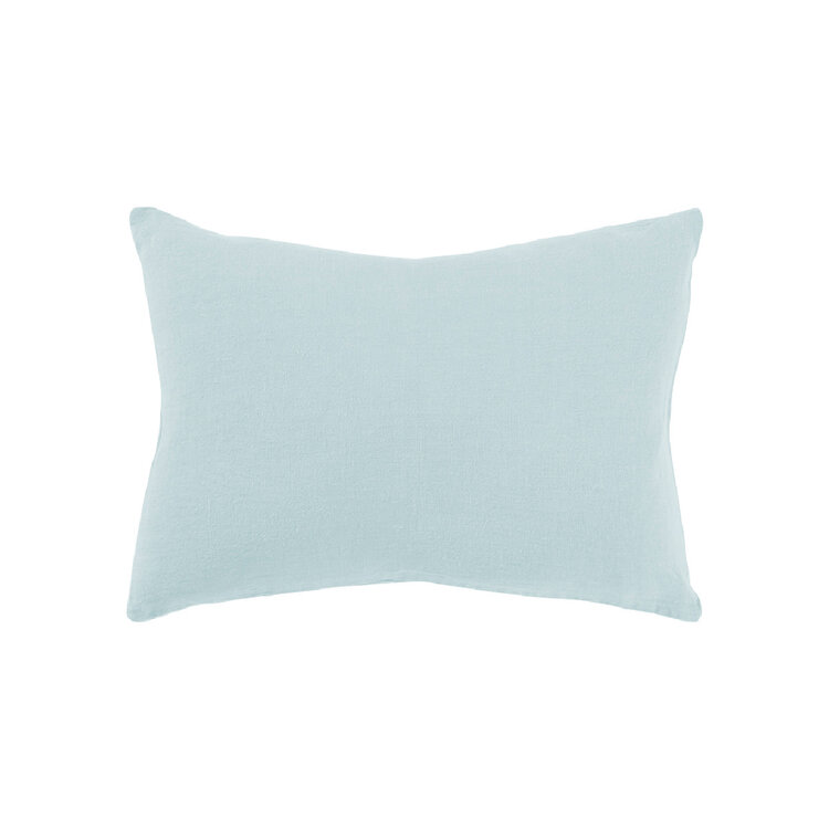 Linge Particulier Pillow case linen - pale blue