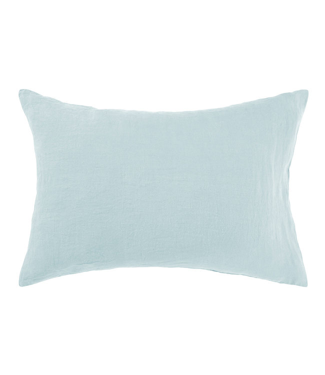 Pillow case linen - pale blue