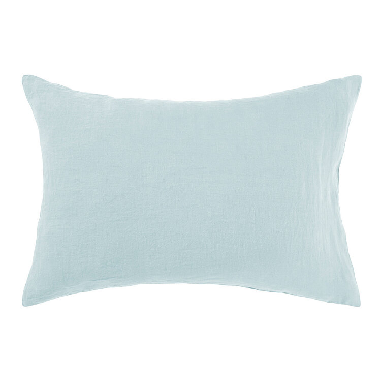 Linge Particulier Pillow case linen - pale blue