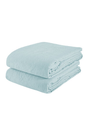 Linge Particulier Tablecloth linen - pale blue