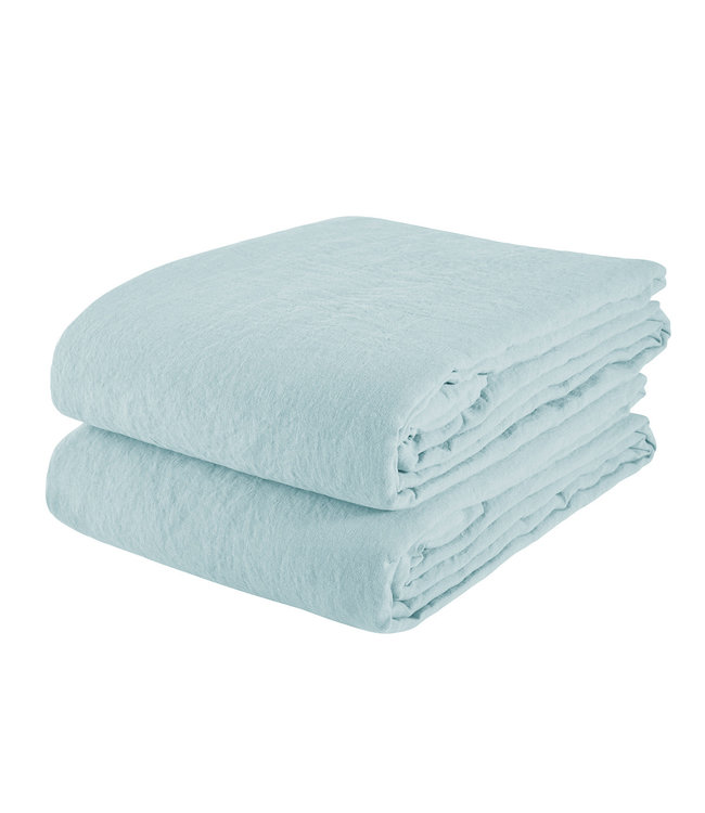 Linge Particulier Tablecloth linen - pale blue