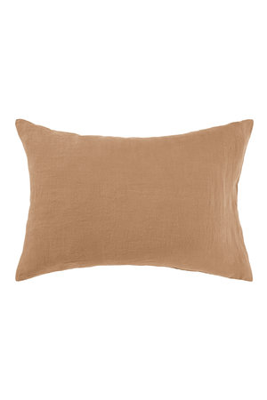 Linge Particulier Pillow case linen - camel