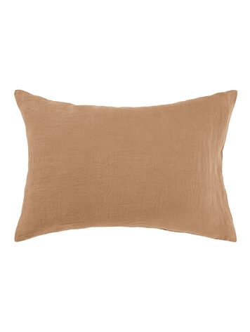 Linge Particulier Pillow case linen - camel
