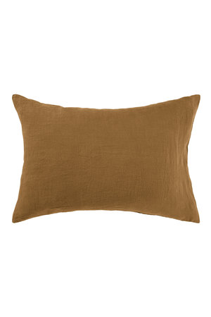 Linge Particulier Pillow case linen - mustard