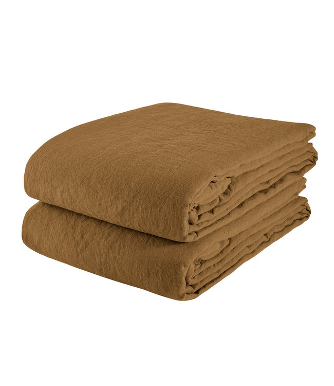 Linge Particulier Tablecloth linen - mustard