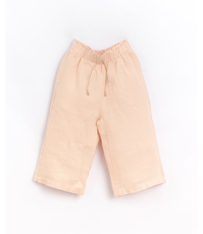 Play Up Linen trousers - gourd