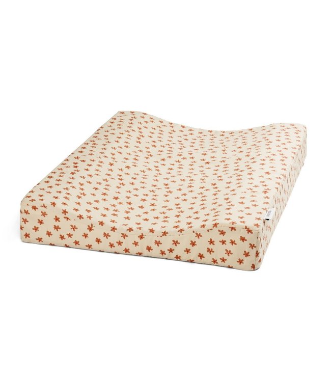 Liewood Fritz changing mat -  floral/sea shell