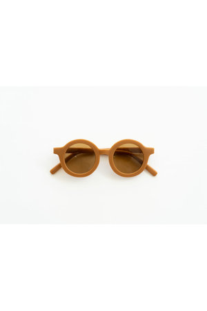 Grech & Co Original round sustainable sunglasses - spice